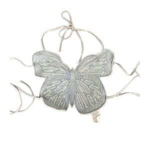 Denim butterfly shirt